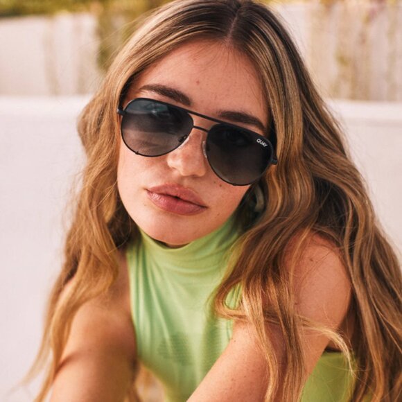 Quay Australia Accessories - NIP QUAY Australia High Key Micro Polarized Sunglasses Aviators Retail $90.00